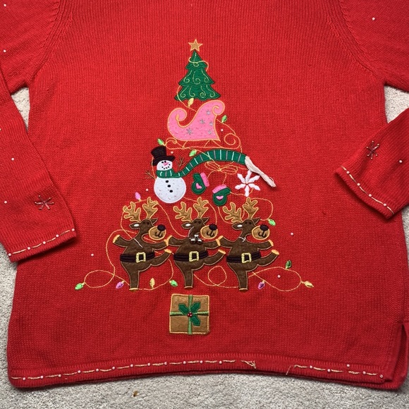 ❤️ VINTAGE - Ugly Christmas Sweater - Picture 4 of 8